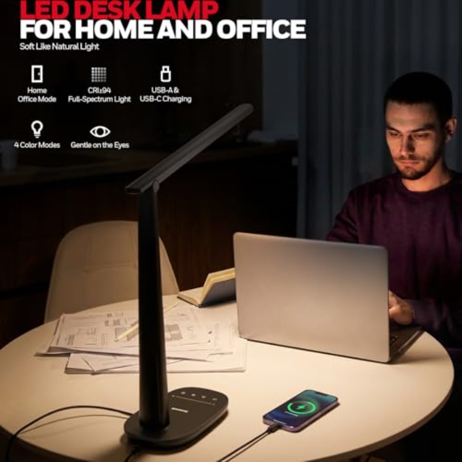 โคมไฟตั้งโต๊ะ LED สำหรับโฮมออฟ - Home Office Lamp บทวิจารณ์และราคา