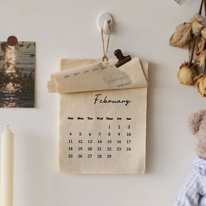 ปฏิทินผ้าฝ้ายปี 2026 สไตล์เกาห - English Home Office บทวิจารณ์และราคา