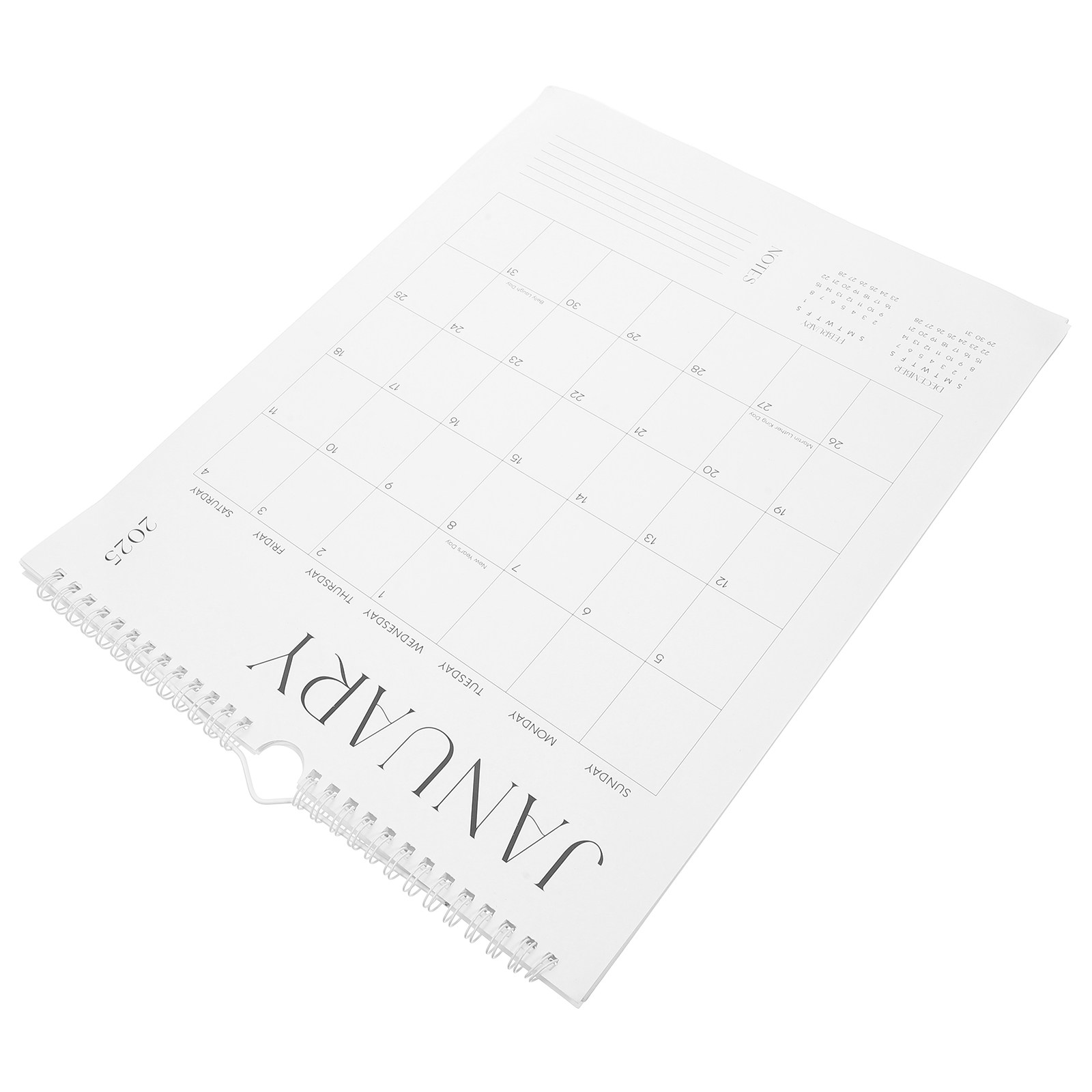 ปฏิทินติดผนังแนวตั้งภาษาอังกฤษ - English Home Office บทวิจารณ์และราคา