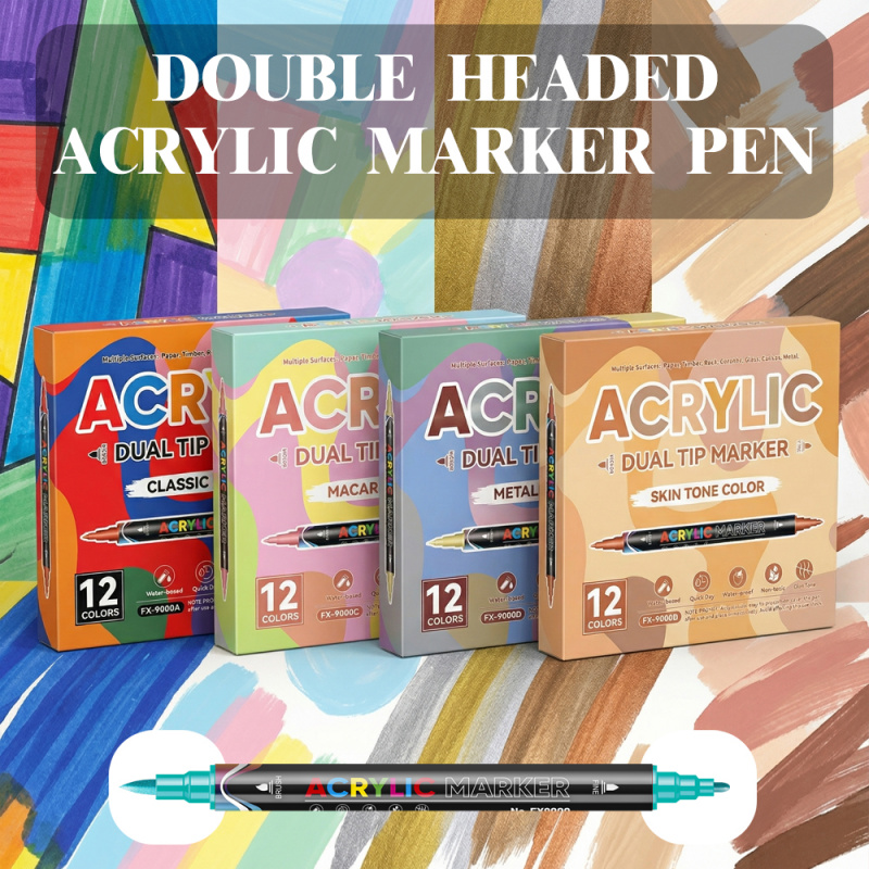 ปากกาสีอะคริลิค หัวคู่ แบบพู่ก - Copic Marker Classic บทวิจารณ์และราคา