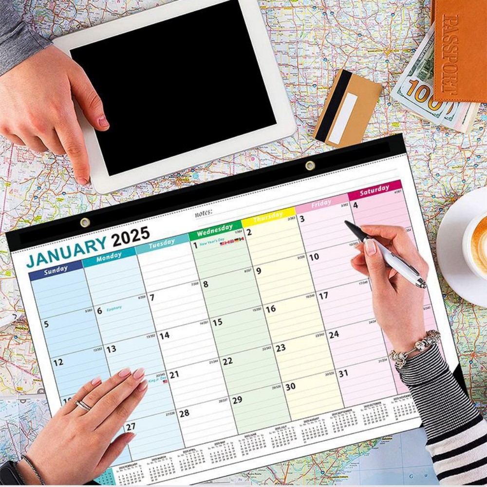 Janumes 2024-june 2025ปฏิทินแข - English Home Office บทวิจารณ์และราคา