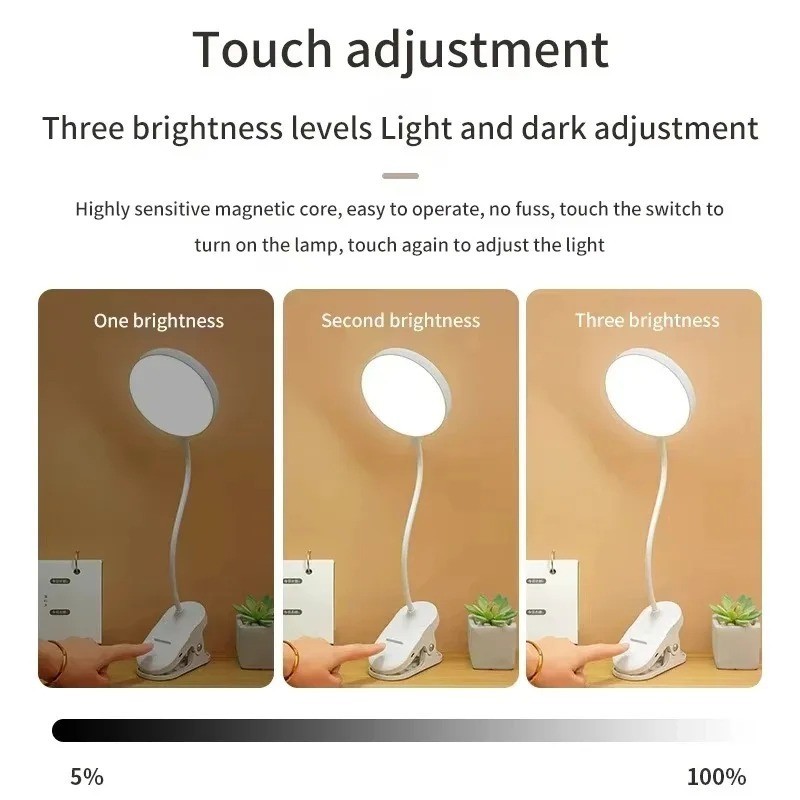 โคมไฟตั้งโต๊ะแบบพกพา ชาร์จผ่าน - Home Office Lamp บทวิจารณ์และราคา