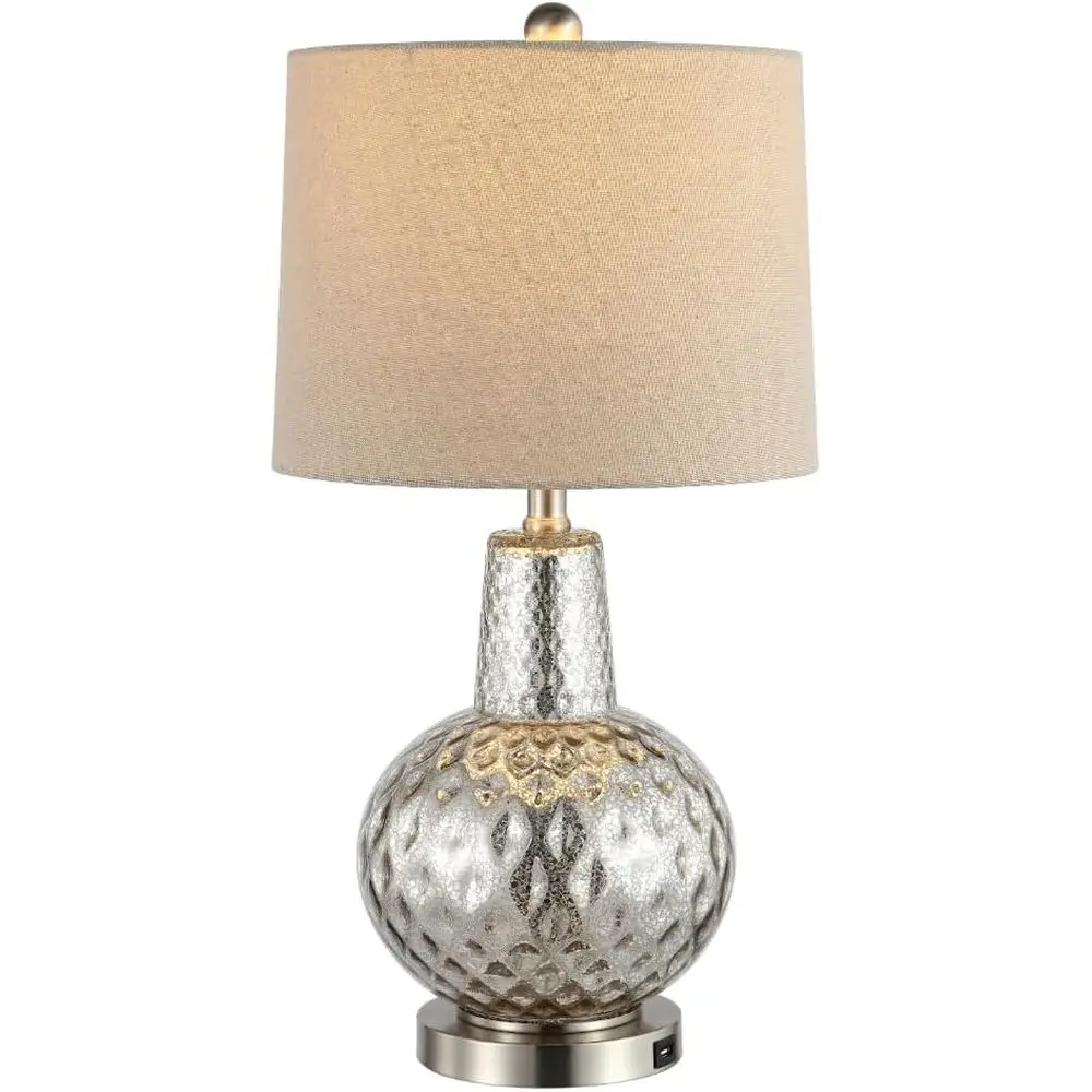 โคมไฟตั้งโต๊ะ LED สีเงิน/สีงาช - Home Office Lamp บทวิจารณ์และราคา